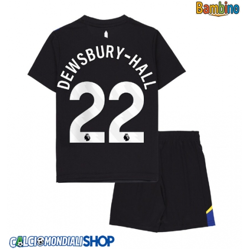 Maglie da calcio Everton Kiernan Dewsbury-Hall #22 Terza Maglia Bambino 2025-26 Manica Corta + Pantaloni corti)
